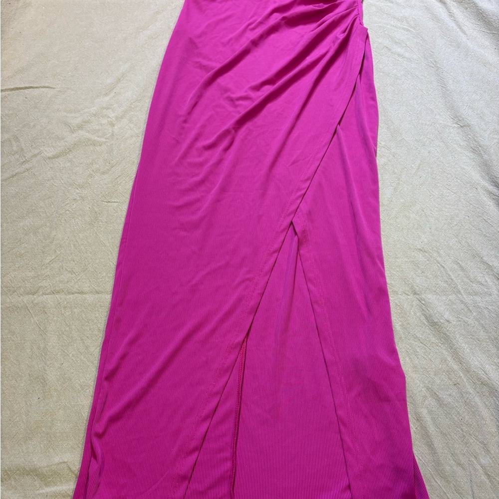 SHEIN Pink Ribbed Top - Picture 2 of 4